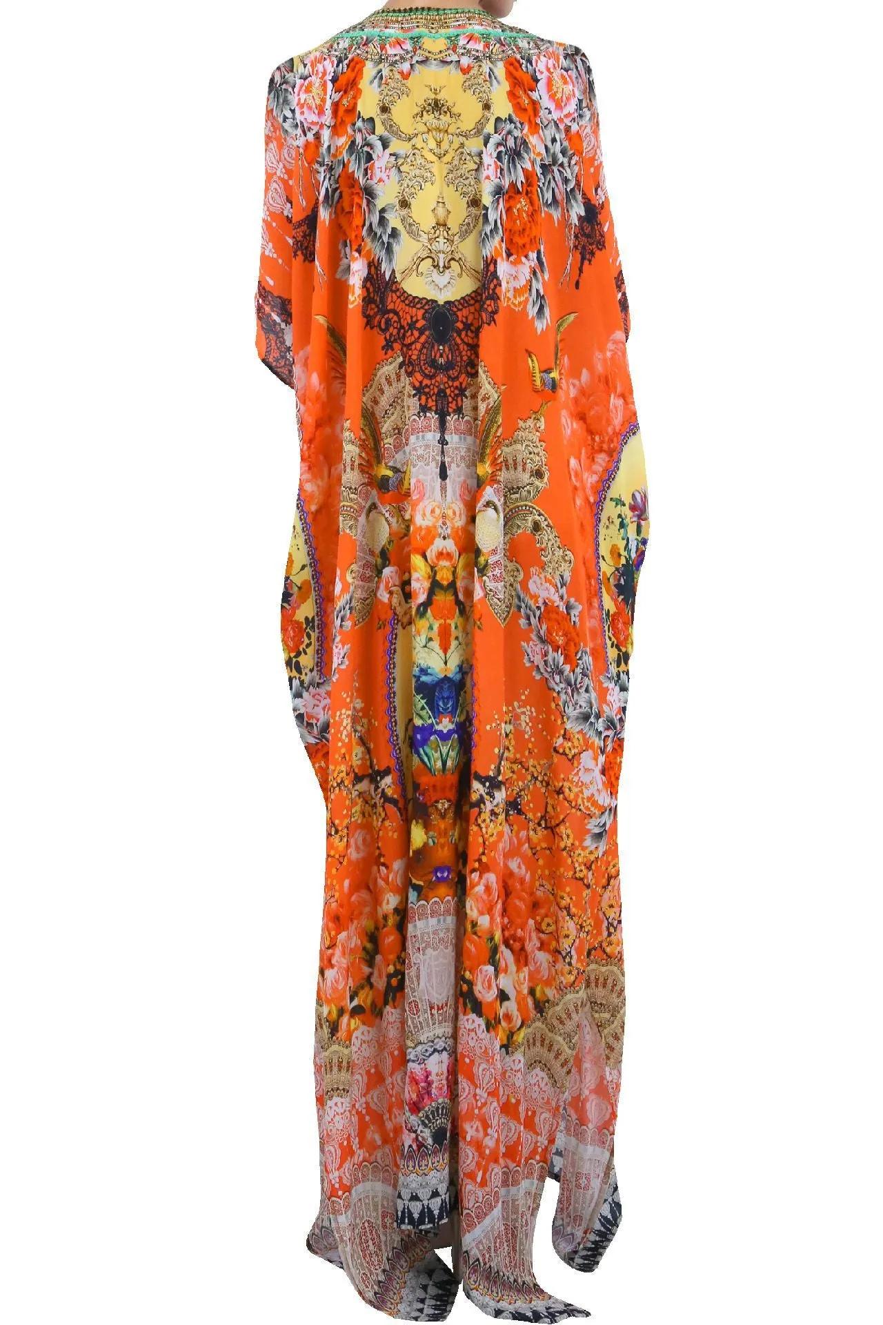 Long Kaftan Dress Beach Resort Dresses