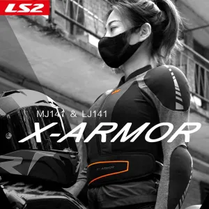 LS2 Unisex Summer Soft Armor Motorcycle Jacket