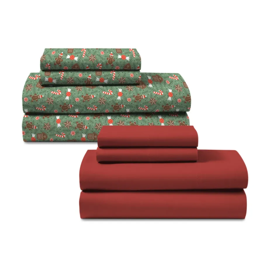 Martex Easy Living Holiday King Sheet Set - 2 Piece