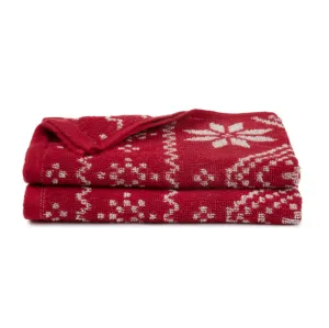 Martex Fair Isle Holiday Finger Tip Towel Set - 2 Piece
