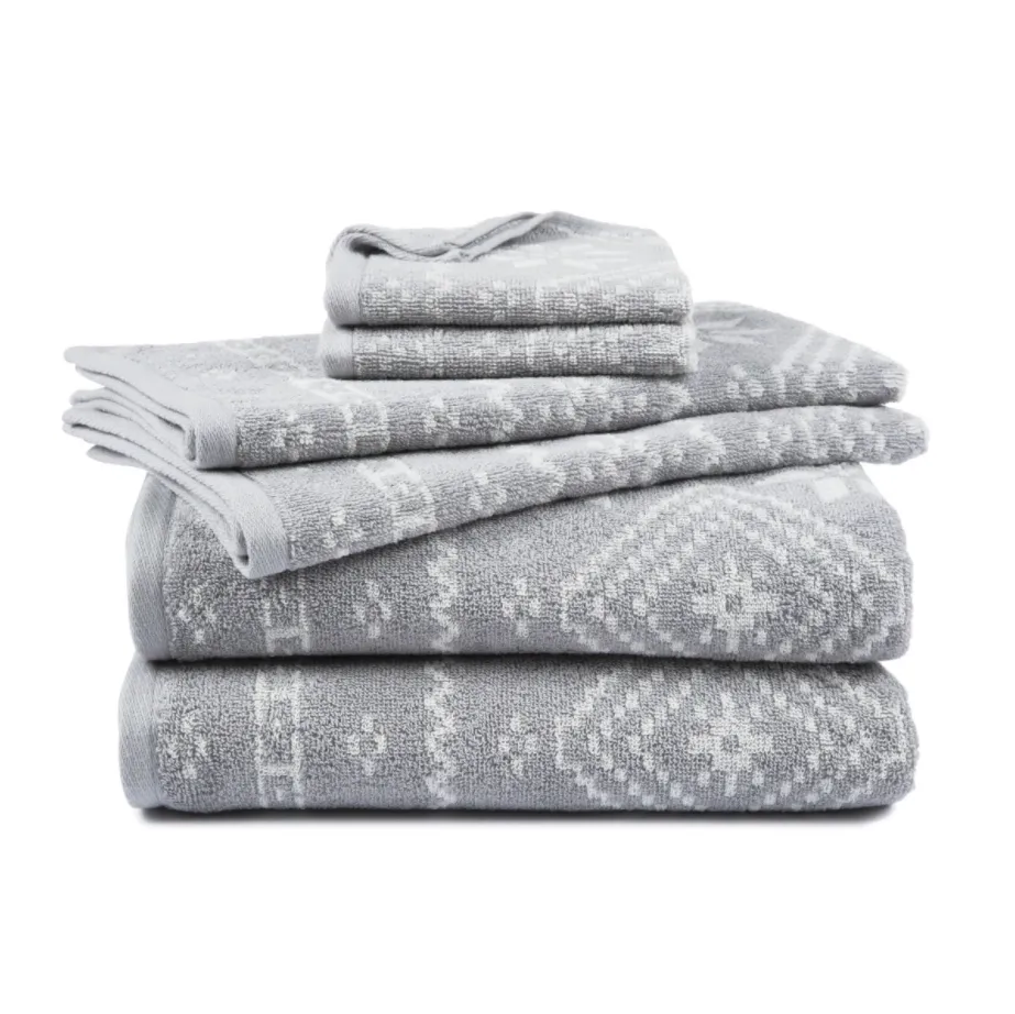 Martex Fair Isle Holiday Towel Set - 6 Piece