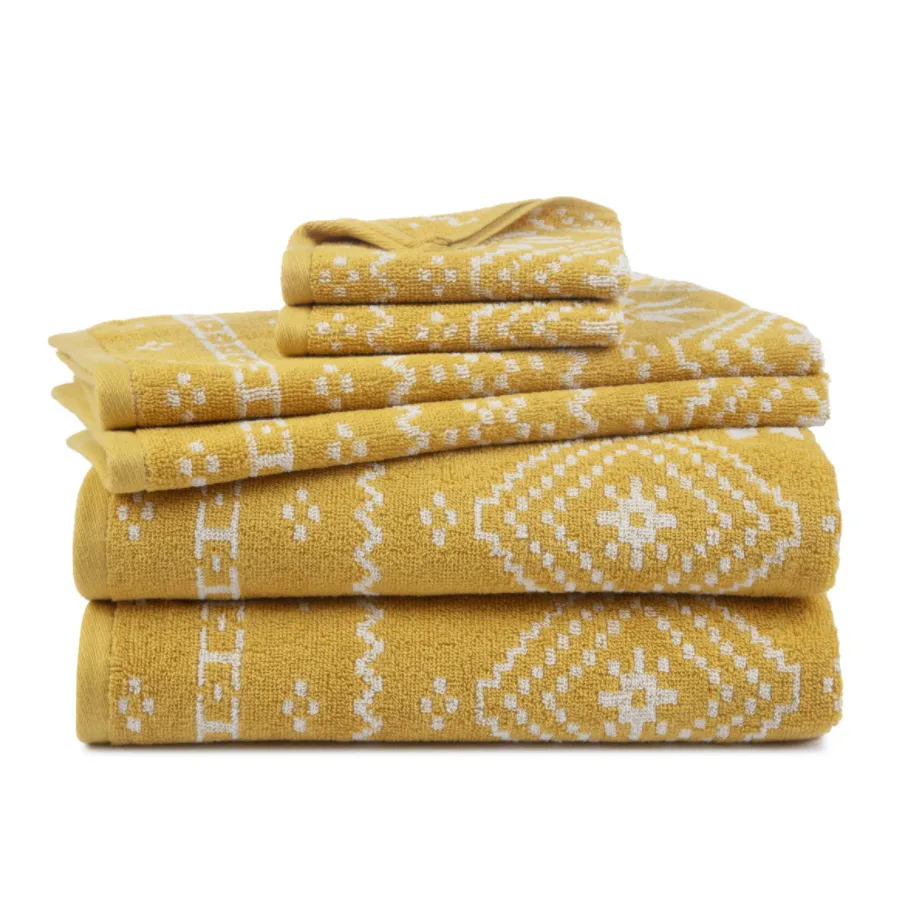 Martex Fair Isle Holiday Towel Set - 6 Piece