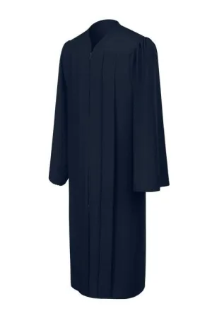 Matte Navy Blue Choir Robe