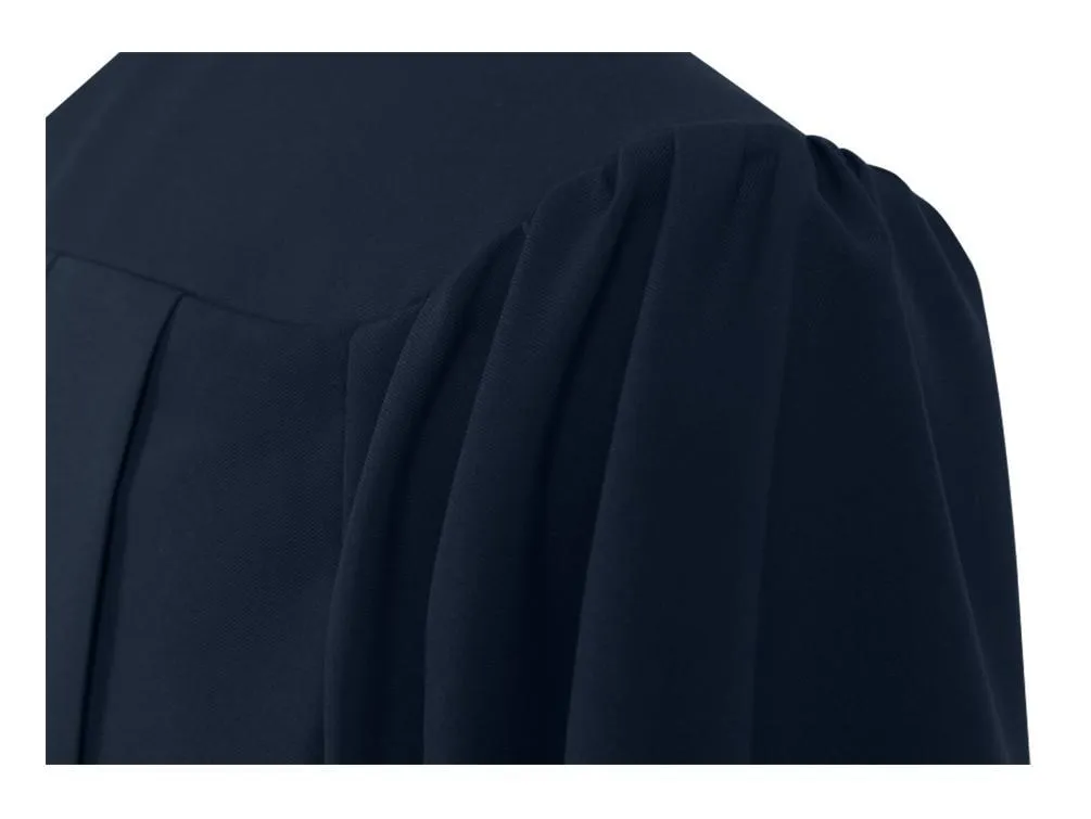 Matte Navy Blue Choir Robe