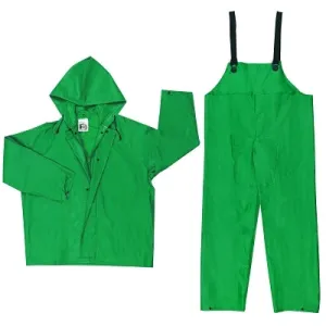 MCR Safety 3882X2 DOMINATOR- .42MM- PVC/NYLON/PVC- SUIT 2 PC GREEN
