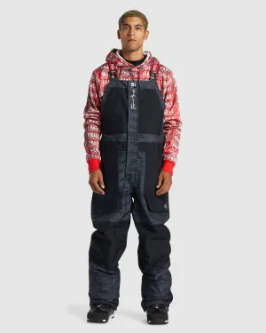 Mens Andy Warhol Shadow Snow Bib