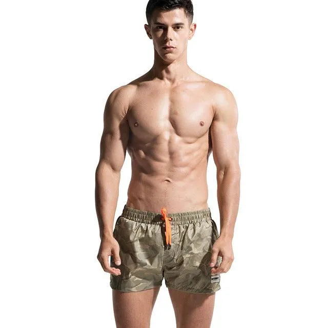 Mens Beach Shorts Quick Dry Summer