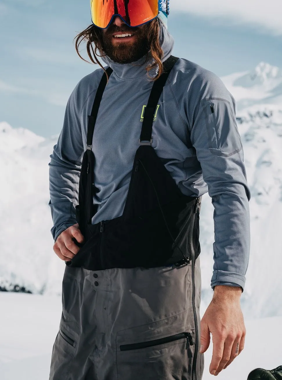 Men's Burton [ak] Tusk GORE-TEX PRO Hi-Top 3L Bib Pants