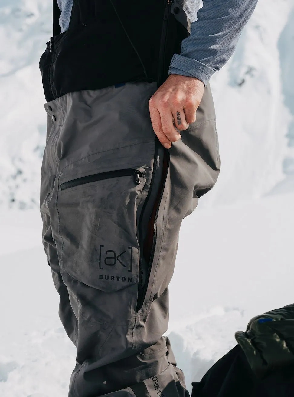 Men's Burton [ak] Tusk GORE-TEX PRO Hi-Top 3L Bib Pants
