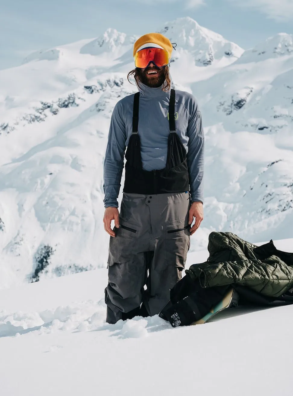 Men's Burton [ak] Tusk GORE-TEX PRO Hi-Top 3L Bib Pants