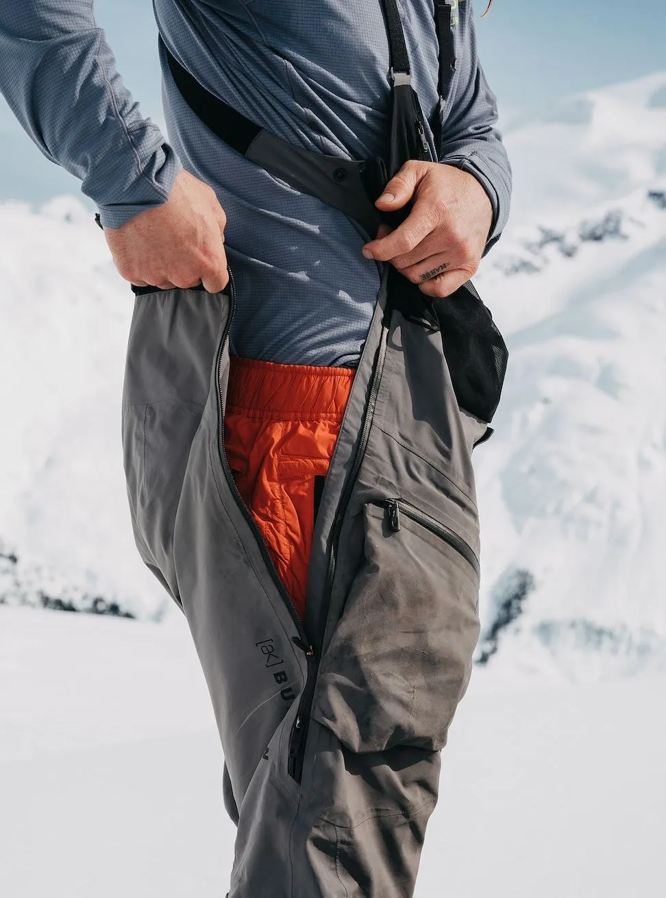 Men's Burton [ak] Tusk GORE-TEX PRO Hi-Top 3L Bib Pants