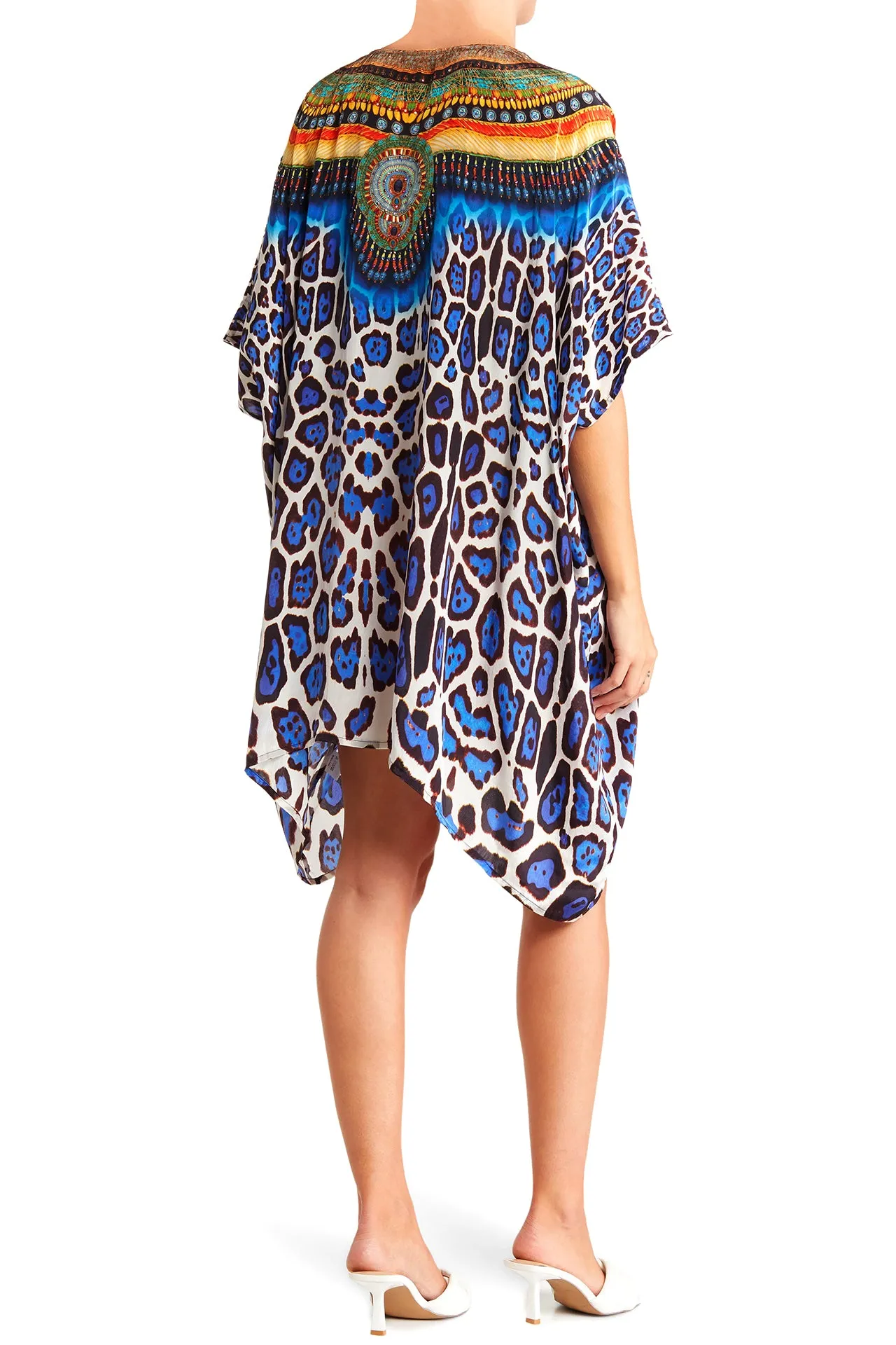 Multiway Wear Blue Kaftan