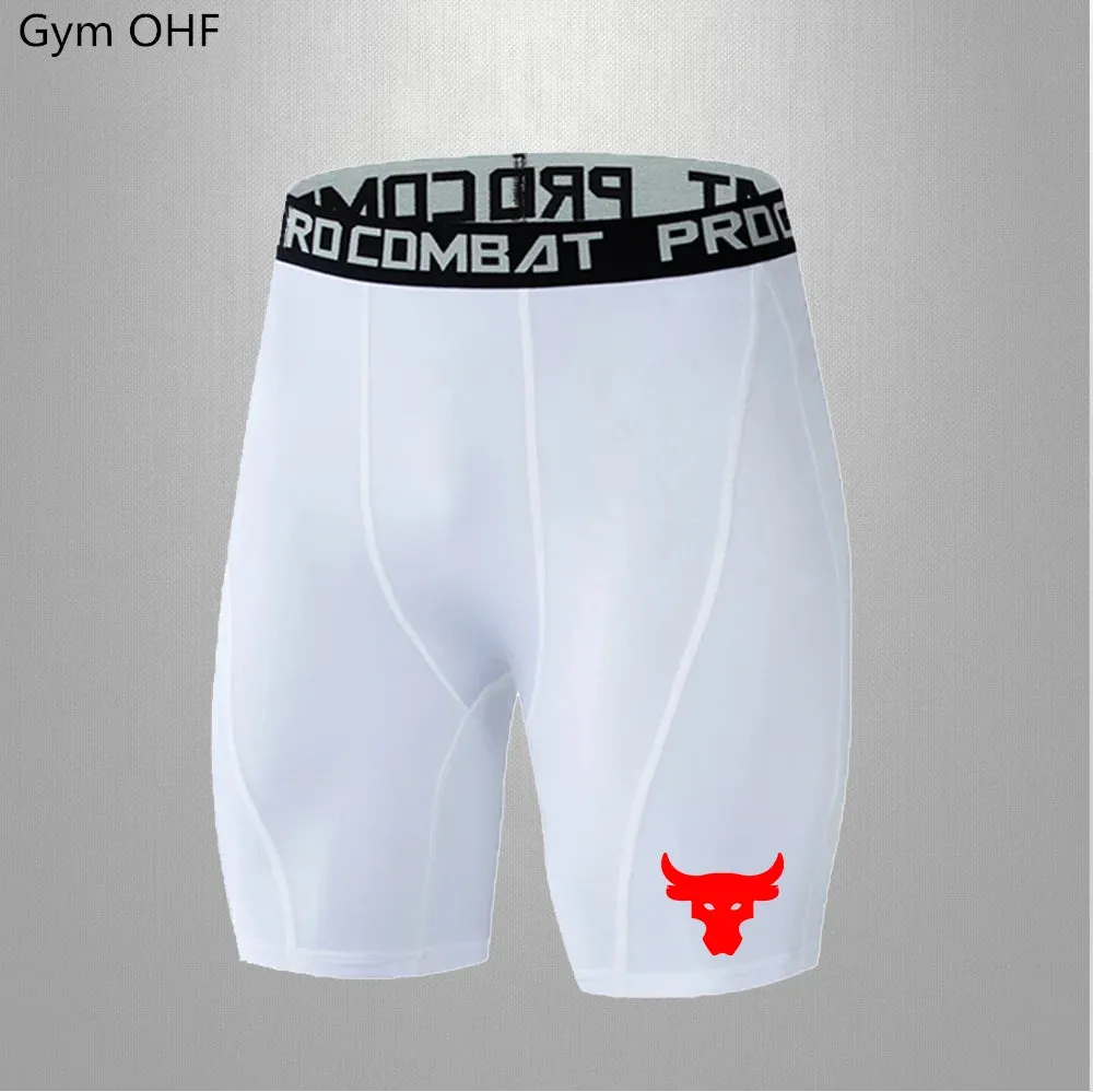 New Men Training Running Shorts Quick Dry Fitness Gym Shorts Man Compression Sport Tights Basketball Shorts Male Sportswear