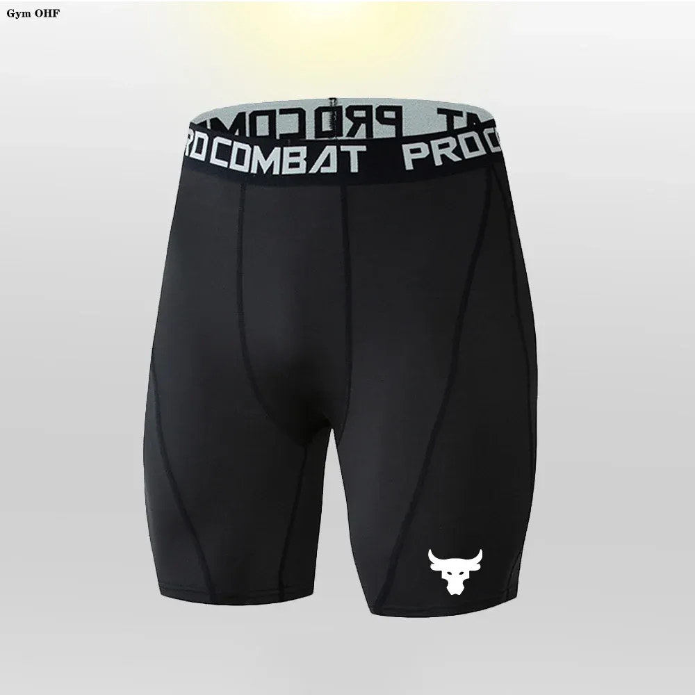 New Men Training Running Shorts Quick Dry Fitness Gym Shorts Man Compression Sport Tights Basketball Shorts Male Sportswear