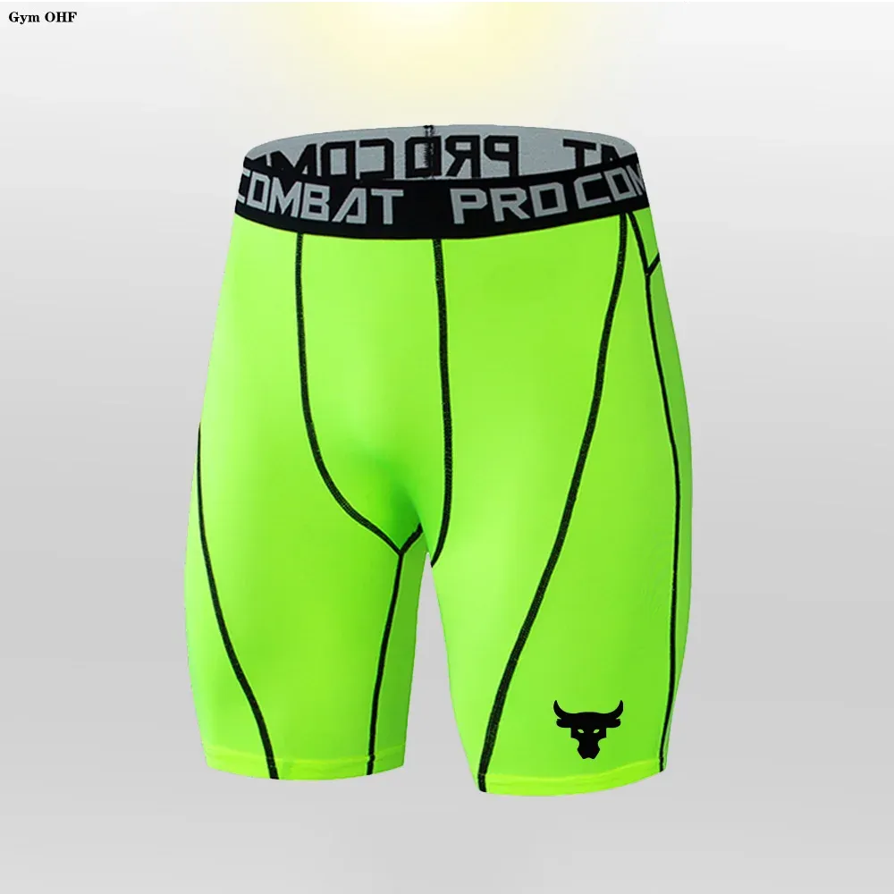 New Men Training Running Shorts Quick Dry Fitness Gym Shorts Man Compression Sport Tights Basketball Shorts Male Sportswear