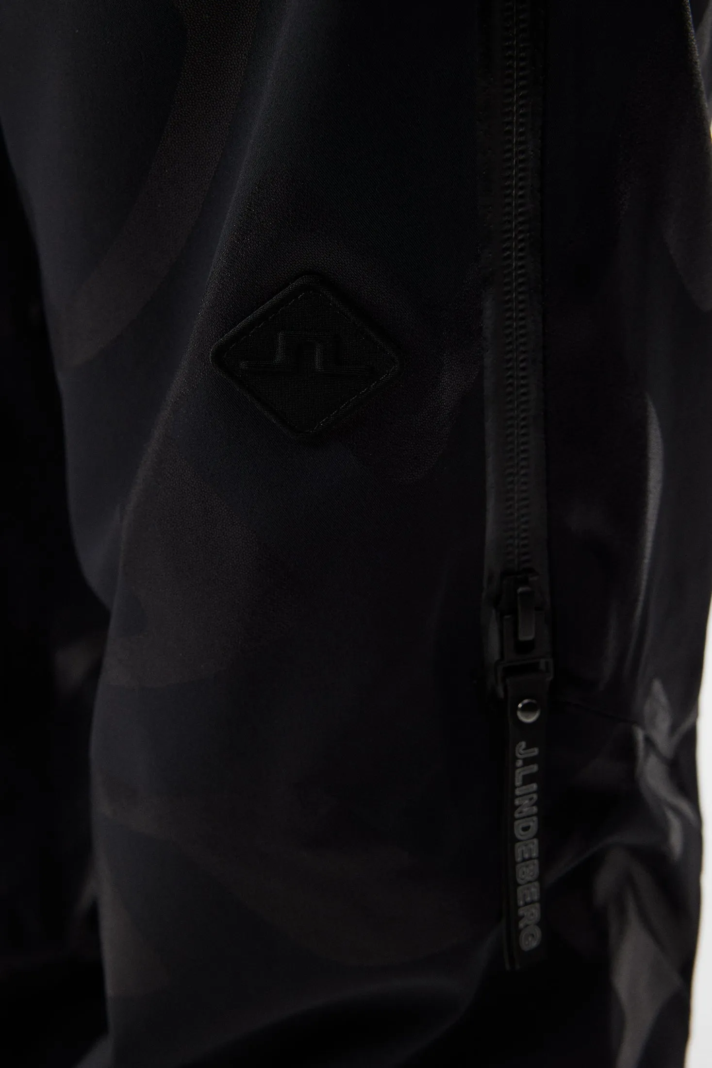 Omnia  Pants Printed / Bridge Wave XL Black Gloss