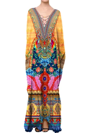 Orange Vacation Wear Dresses