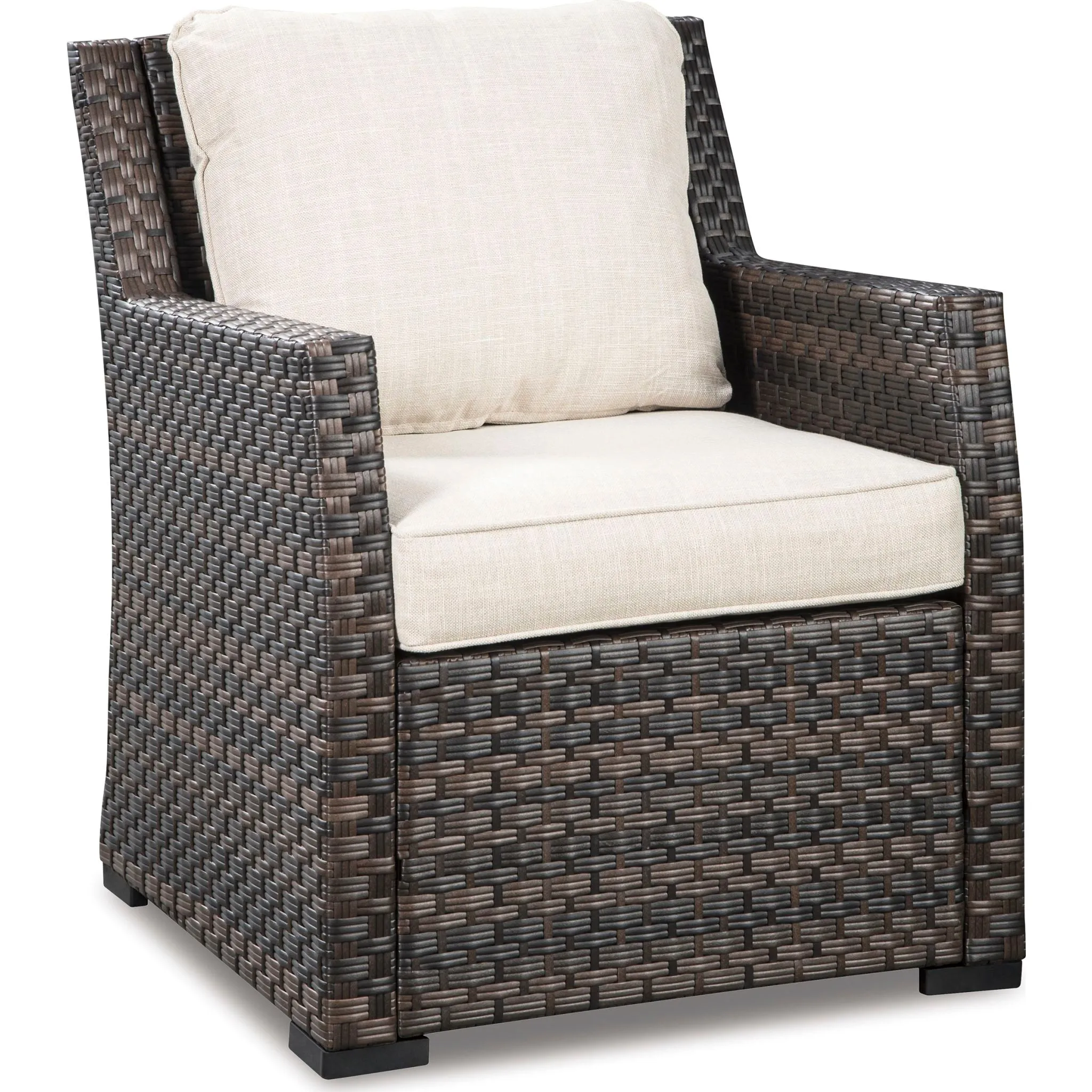 Outdoor Easy Isle Sofa Sectional & Chair w/Cushion
