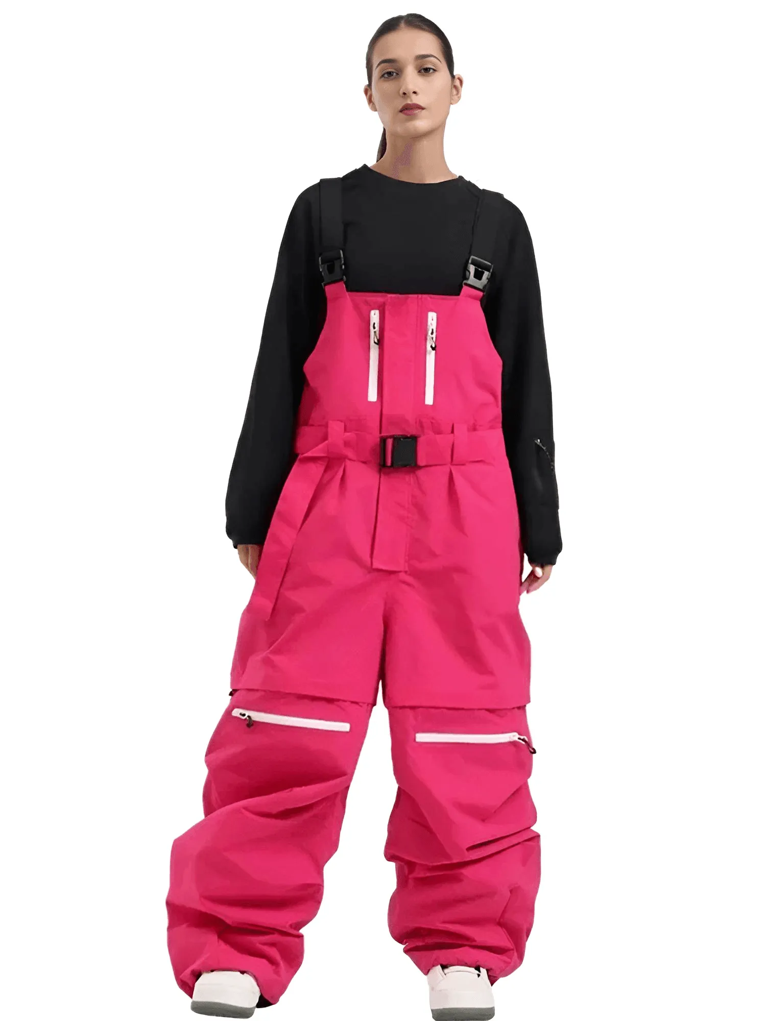 Outdoor Skiing Snow Pants New 2025 Winter Loose Sports Ski Trousers Windproof Waterproof Women Men Warm Snowboarding Overalls
