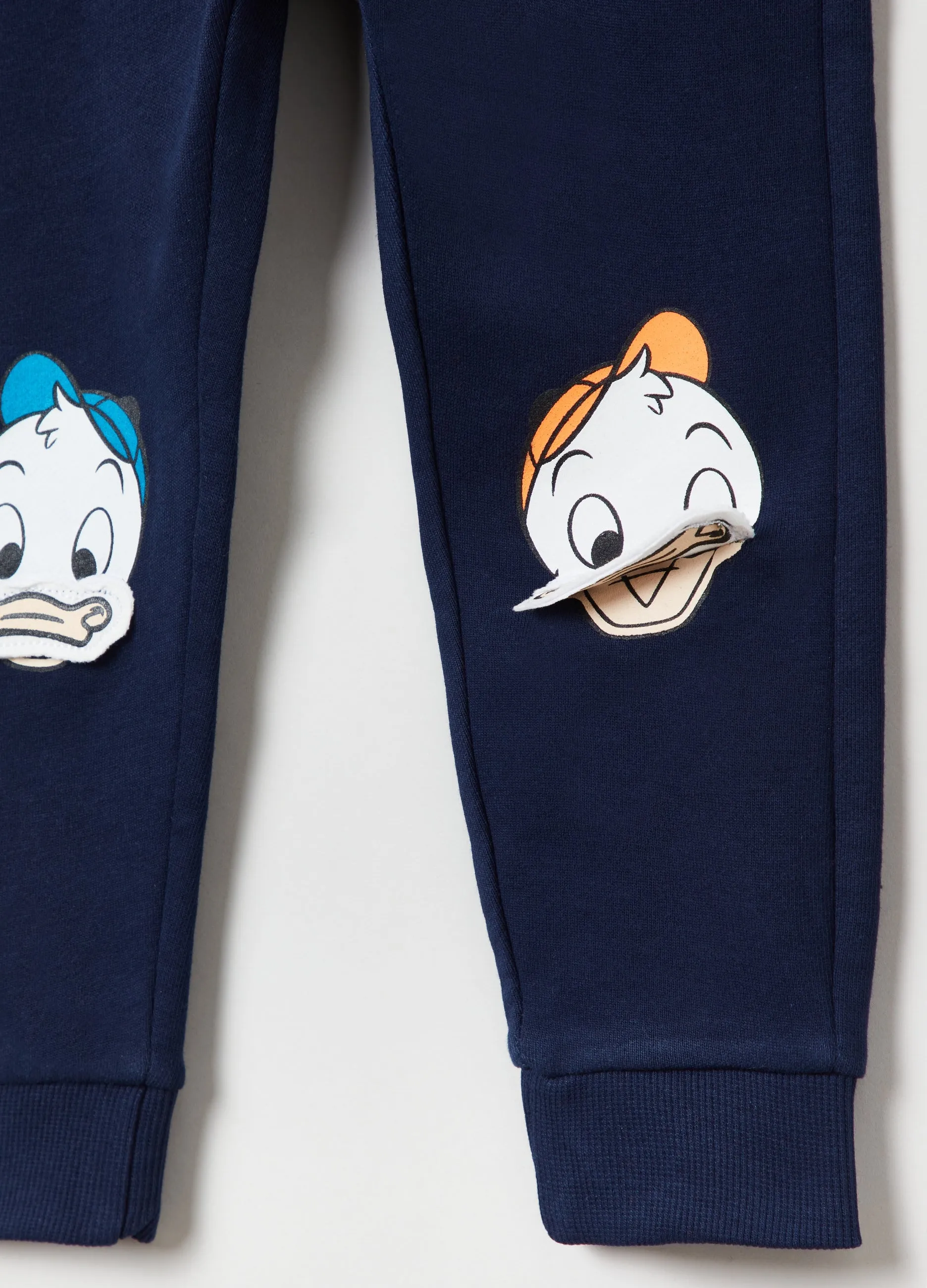 OVS Kids Boy Disney Baby Huey, Dewey, And Louie Plush Joggers