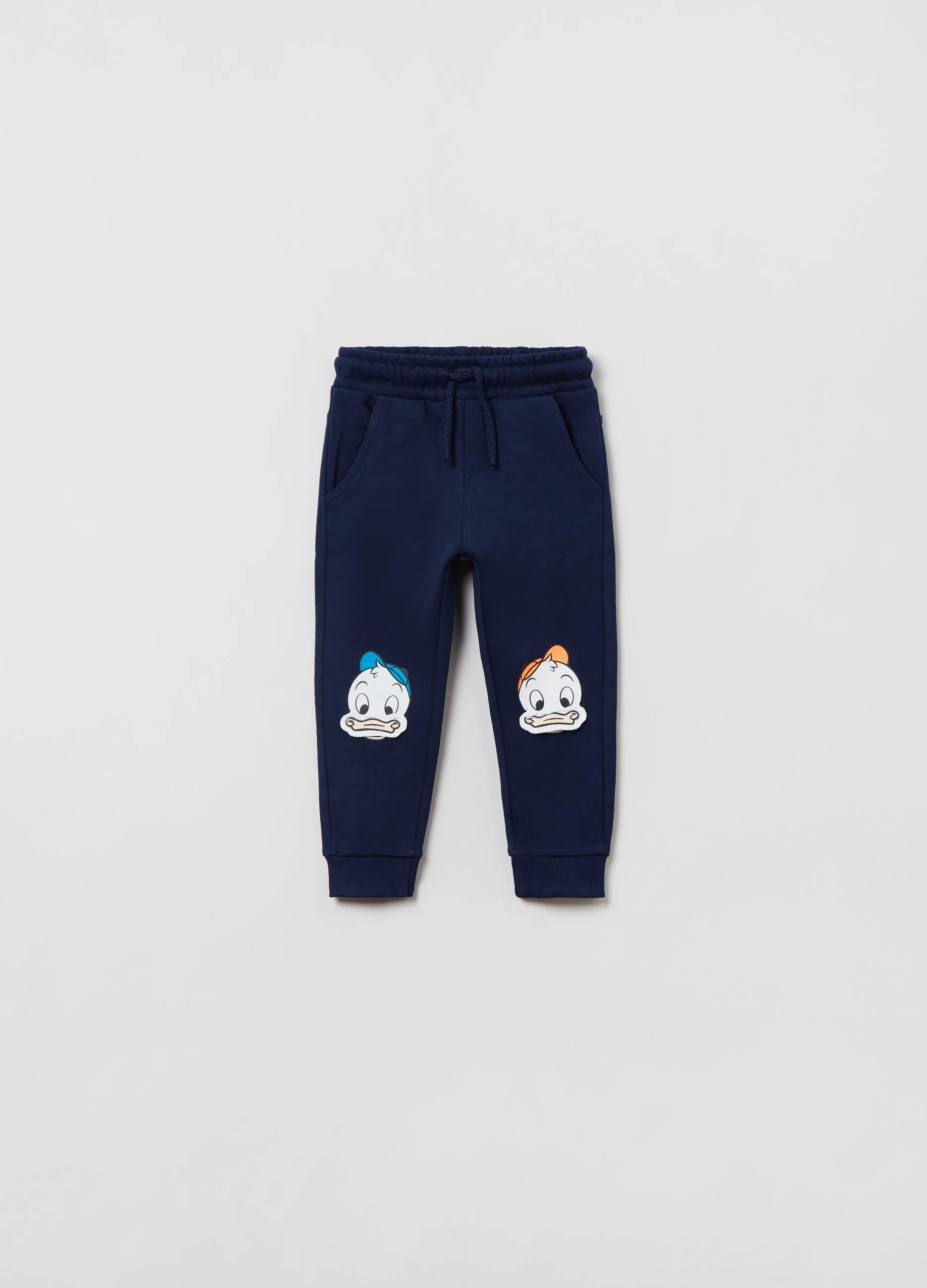 OVS Kids Boy Disney Baby Huey, Dewey, And Louie Plush Joggers