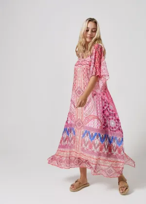 Pretty in Pink Kaftan