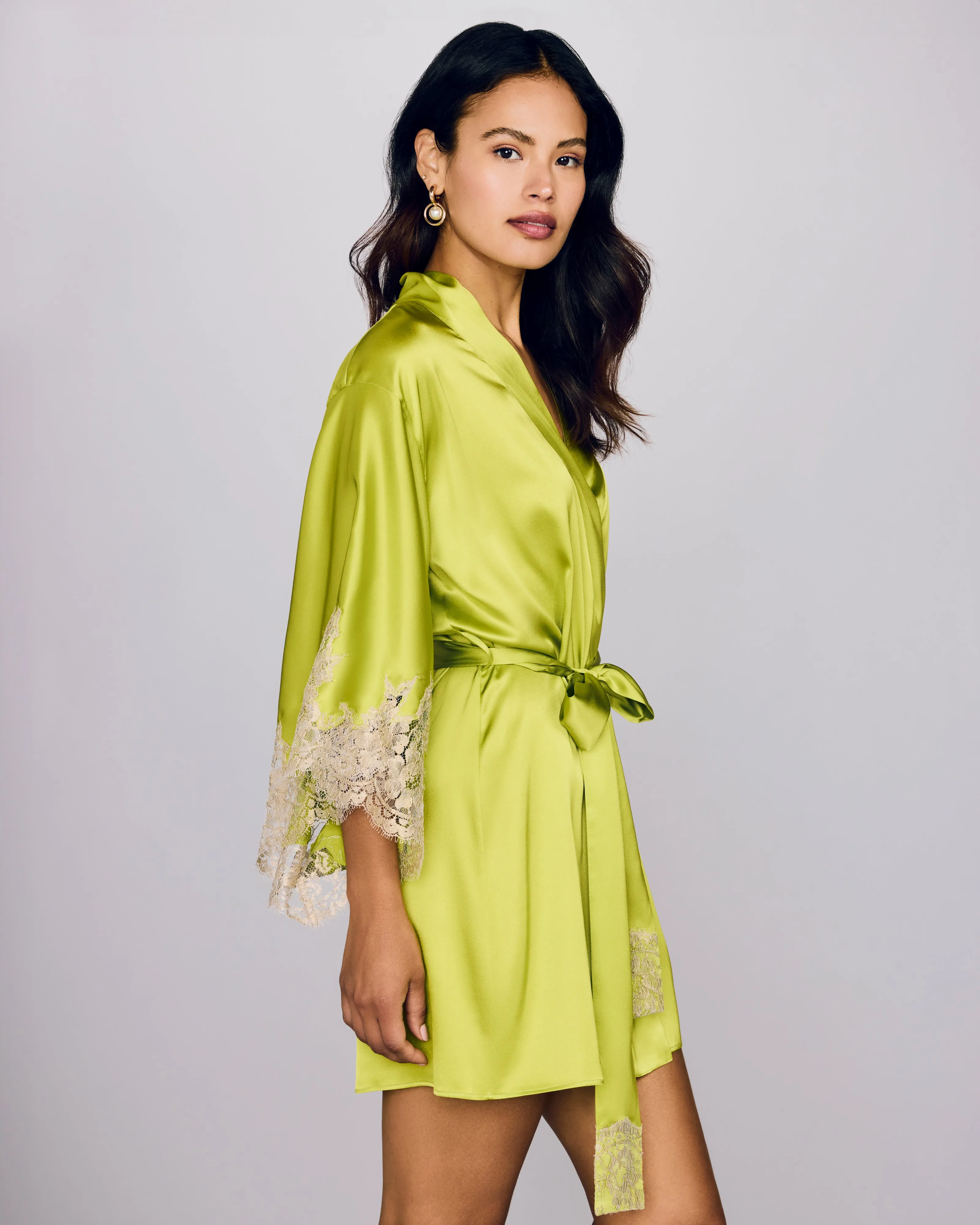 Rochelle Lime Robe