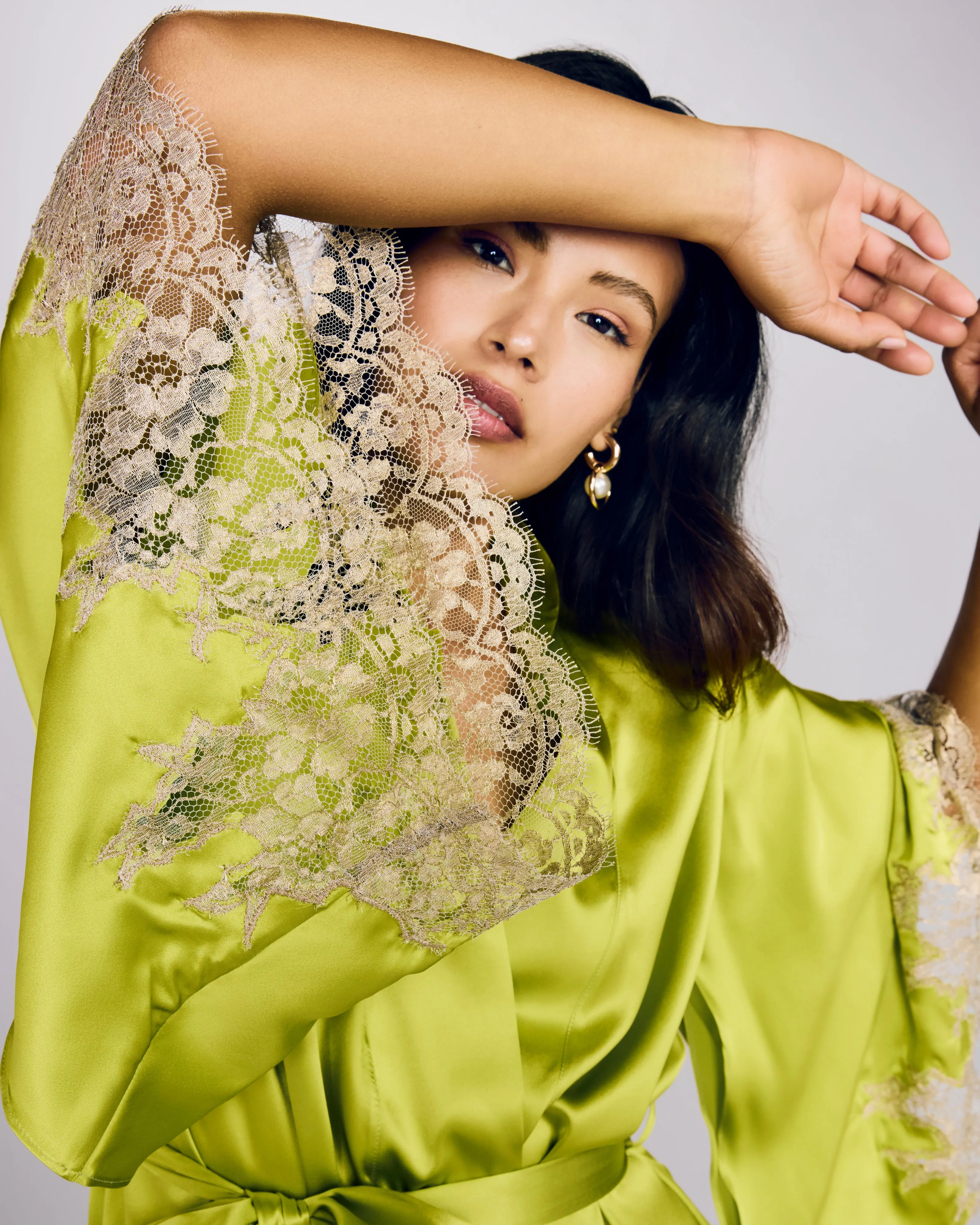 Rochelle Lime Robe