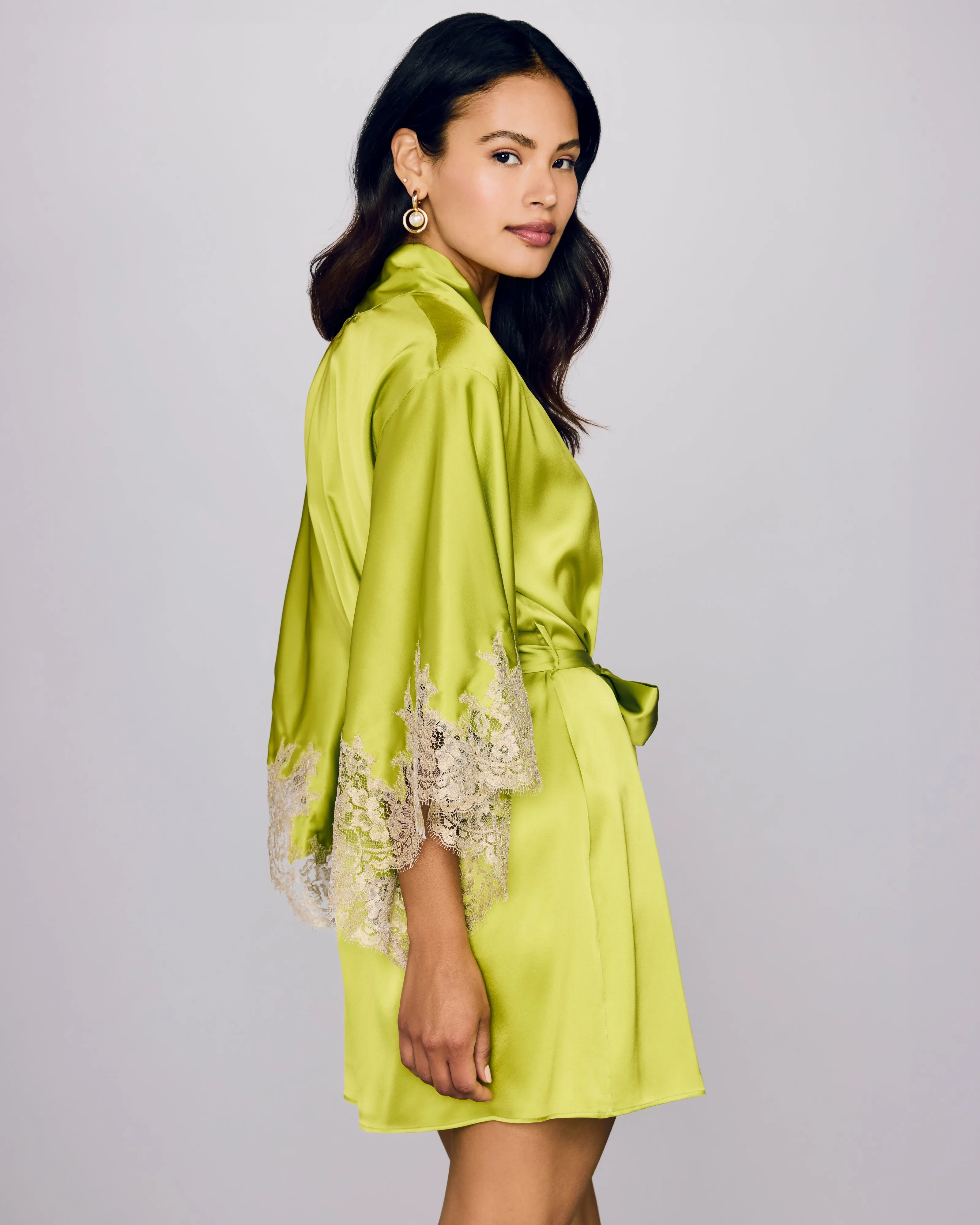 Rochelle Lime Robe