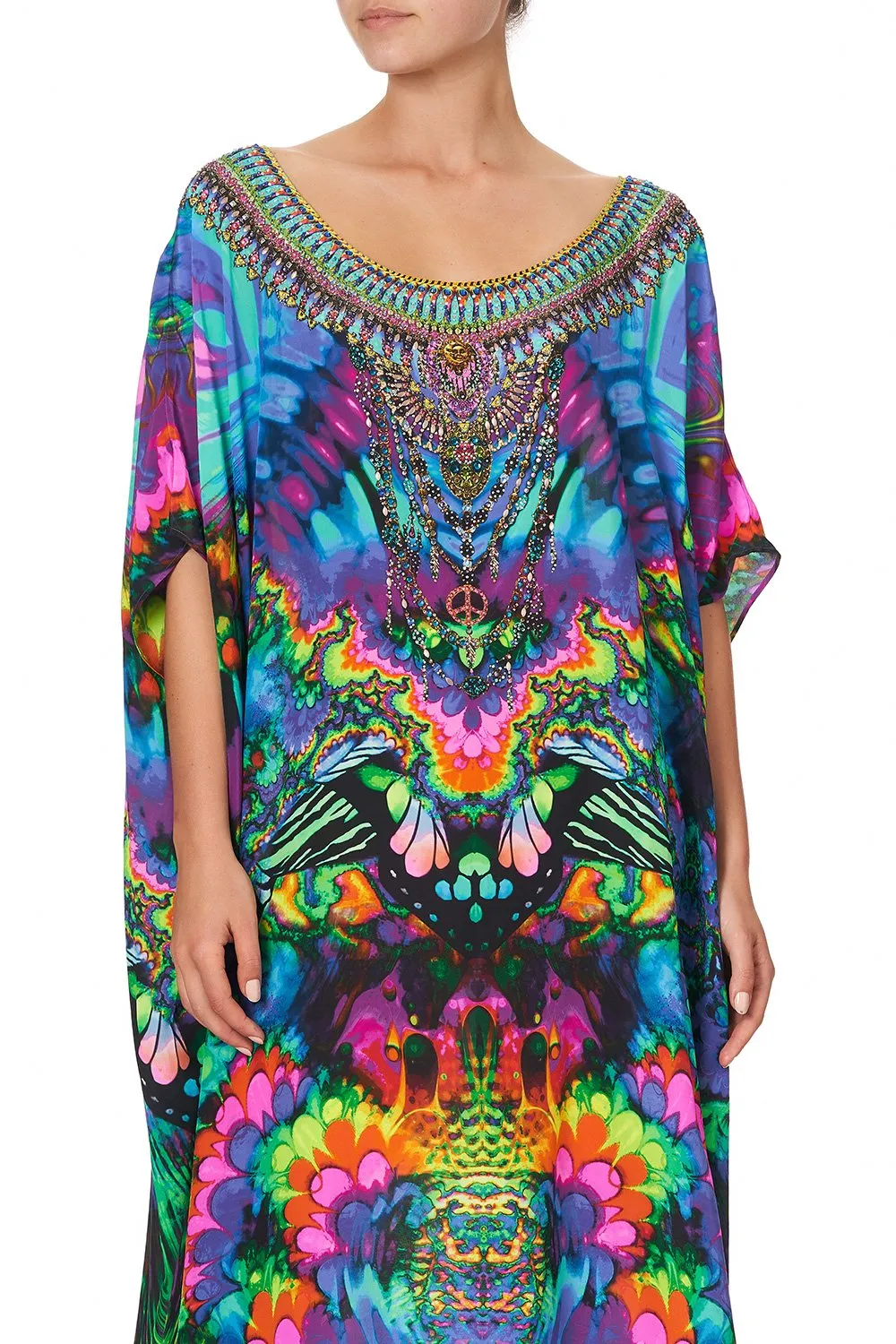 ROUND NECK KAFTAN HYPED UP HIPPIE