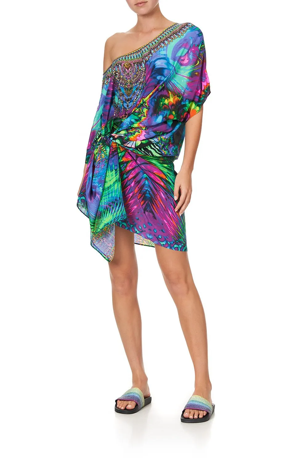 ROUND NECK KAFTAN HYPED UP HIPPIE