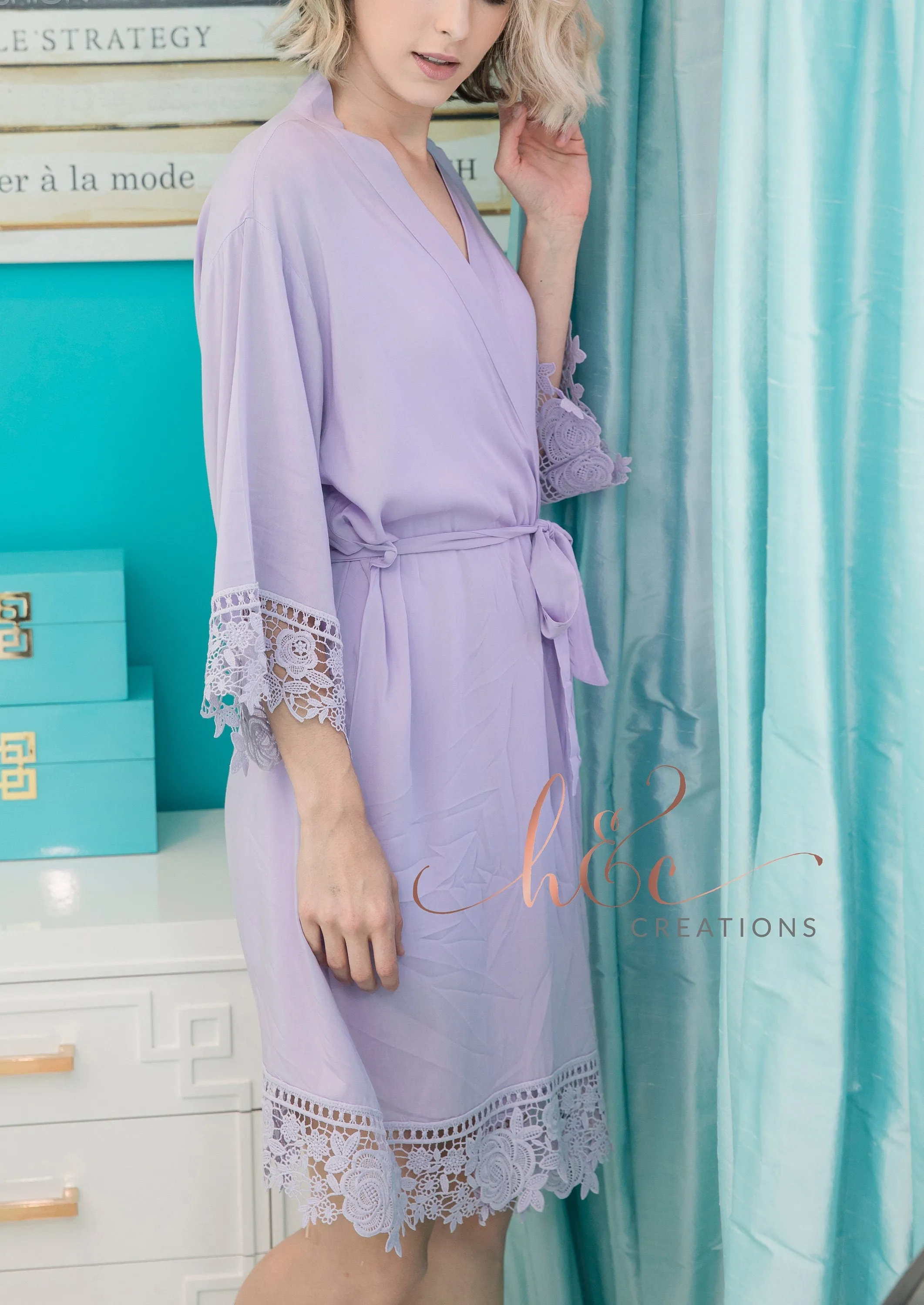 SALE! Bridesmaid Gifts, Bridesmaid Robes, Lace Robes, Cotton Robes, Getting Ready Outfits, Wedding Robes, Bridal robes, Gifts for Bride,