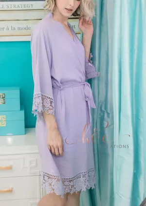 SALE! Bridesmaid Gifts, Bridesmaid Robes, Lace Robes, Cotton Robes, Getting Ready Outfits, Wedding Robes, Bridal robes, Gifts for Bride,