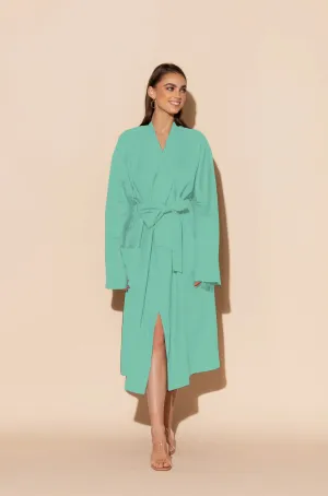 Seafoam Hotel Single Layer Robe