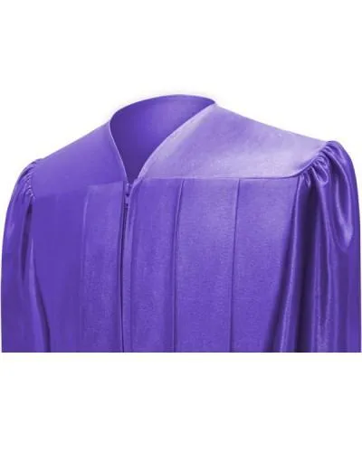Shiny Purple Choir Robe