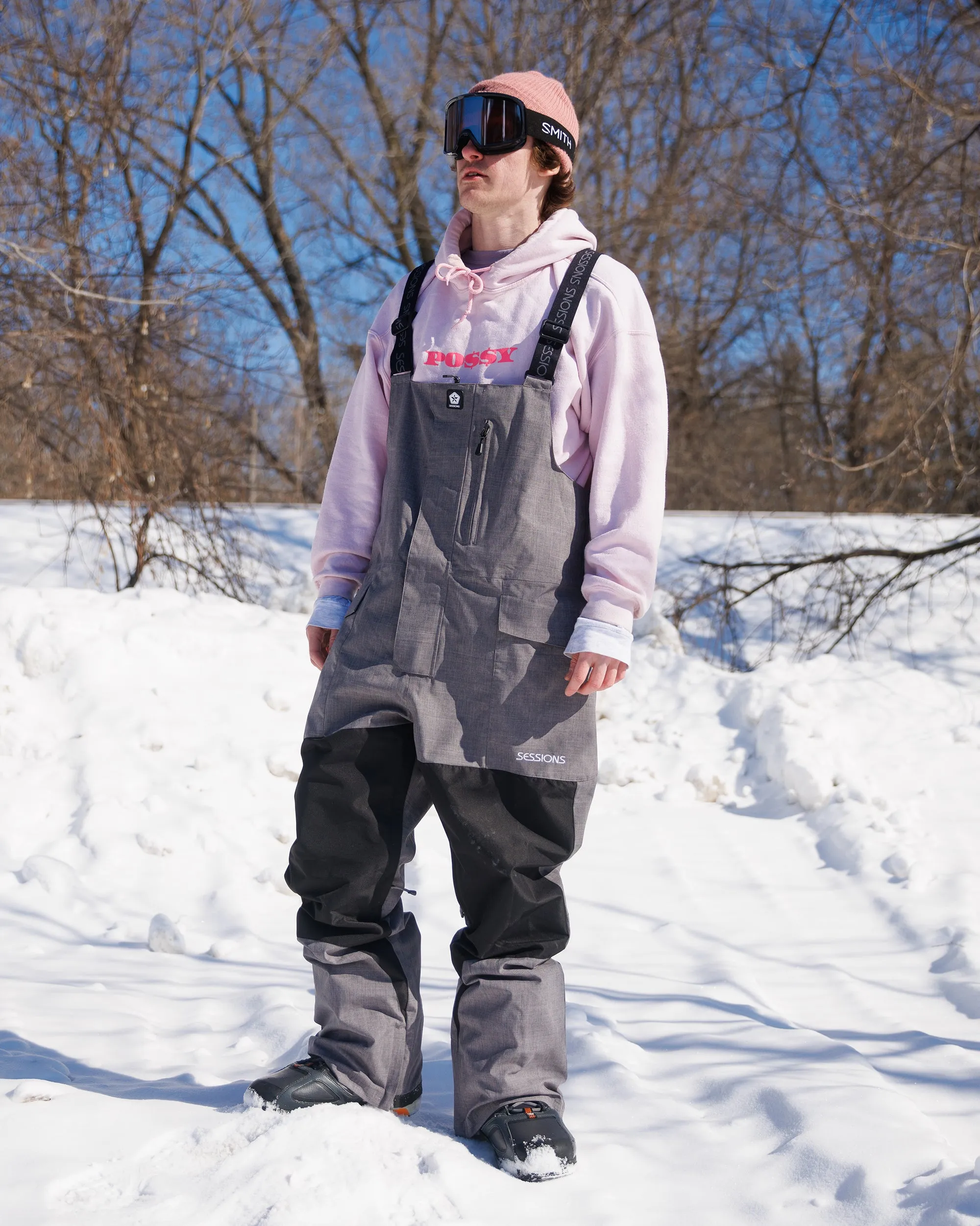 SIGNAL BIB - GREY