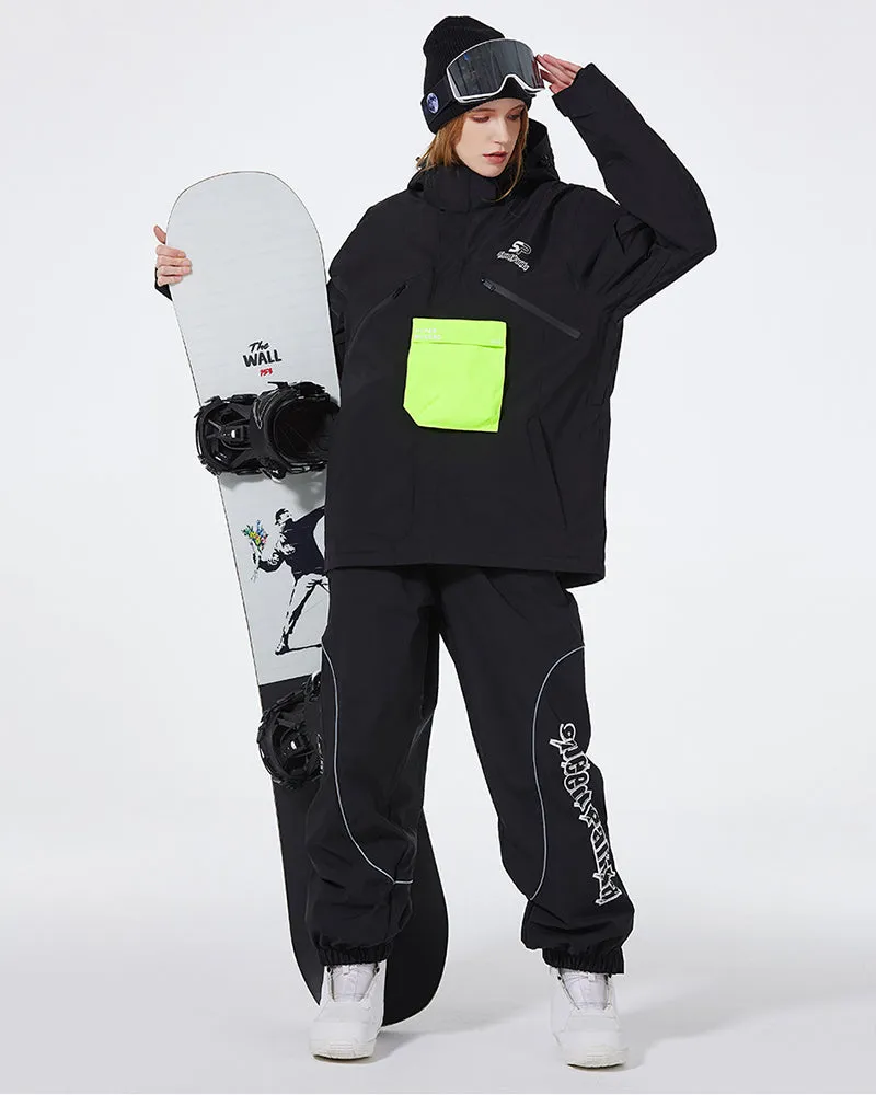 Ski Wear Snowboarding Unisex Snow Jacket&Pants Suit (Sold Separately）