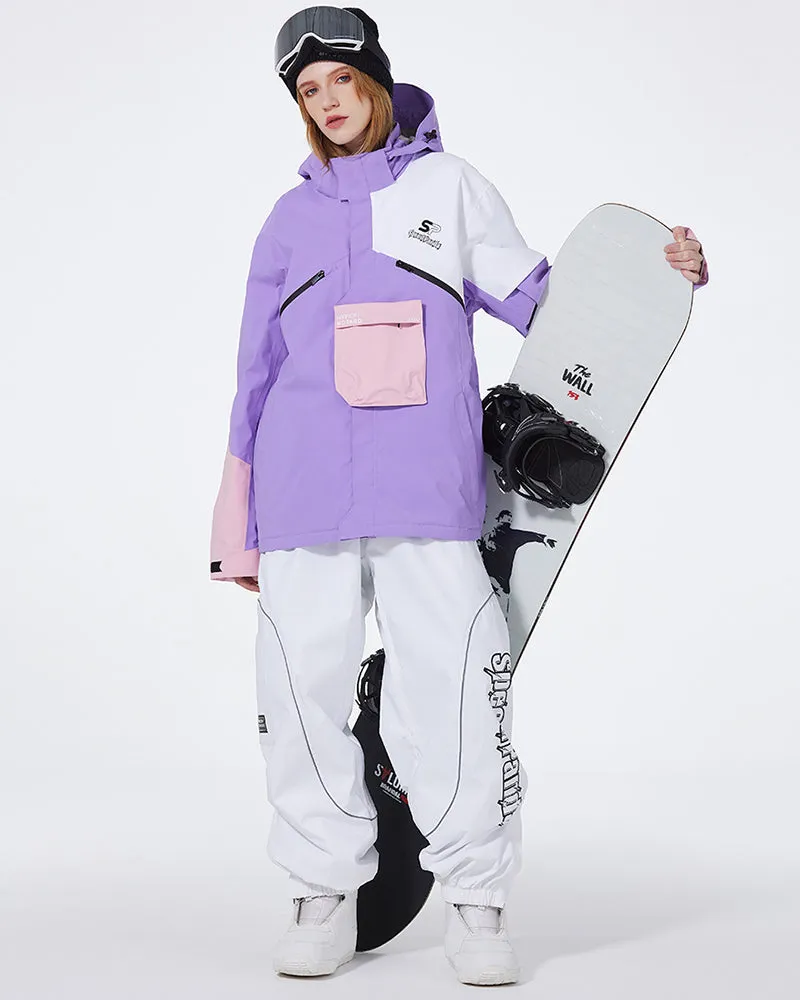 Ski Wear Snowboarding Unisex Snow Jacket&Pants Suit (Sold Separately）