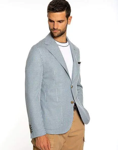 Striped Real Cut Jacket