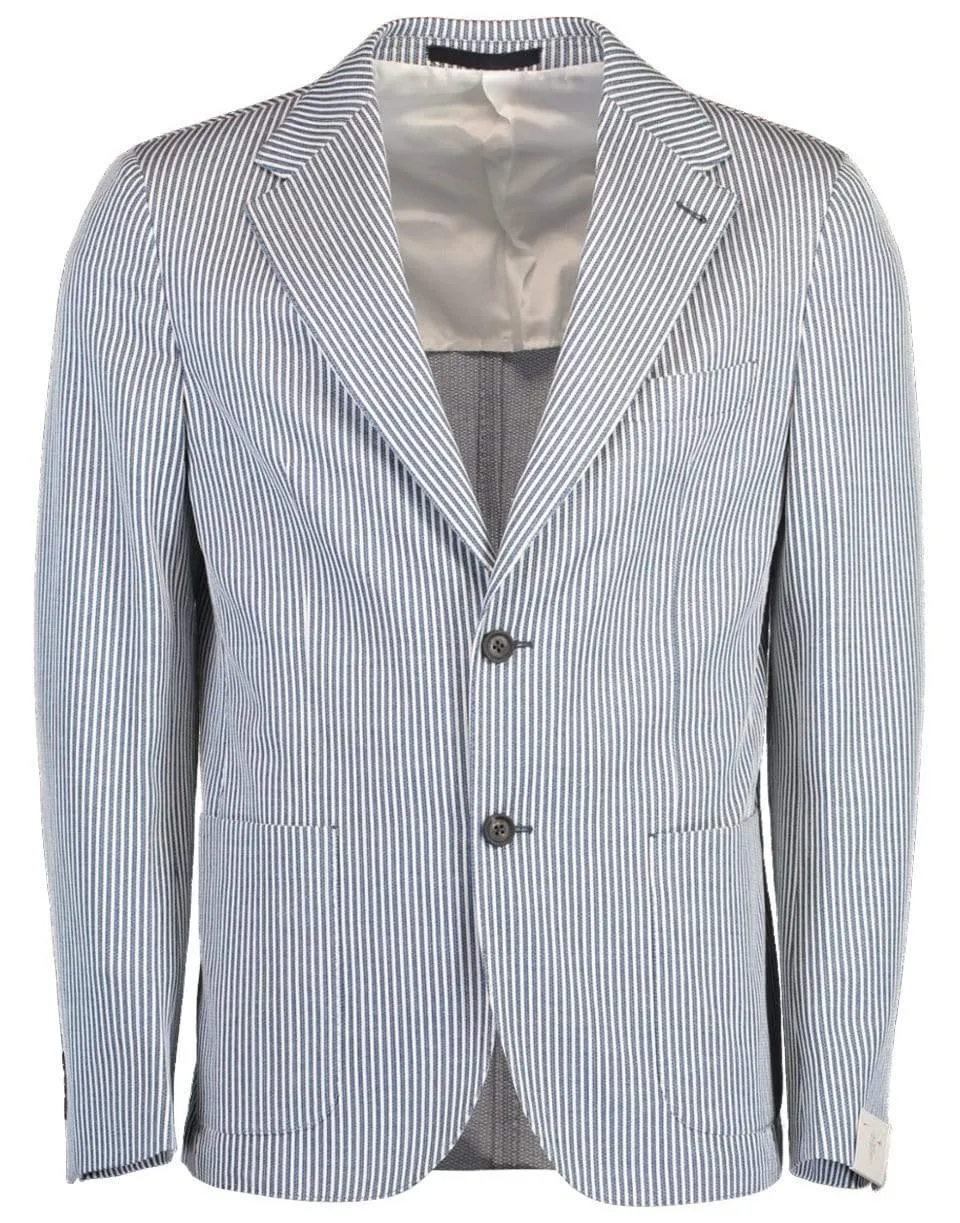 Striped Real Cut Jacket