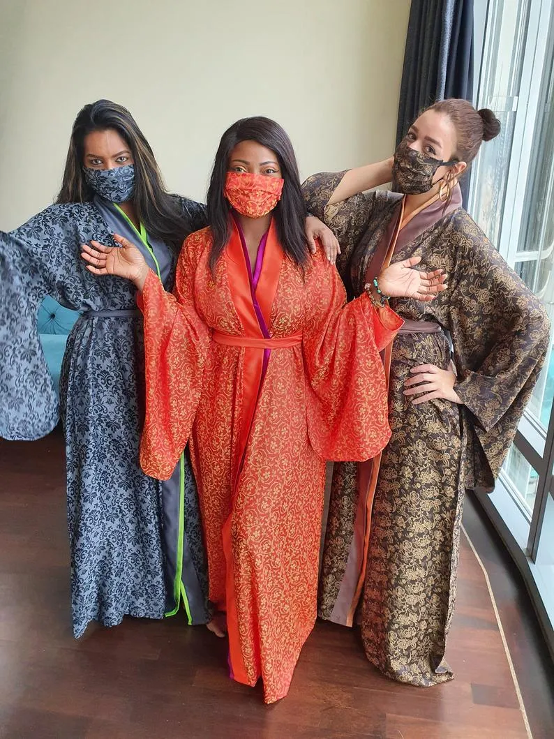 Sunshine kimono robe
