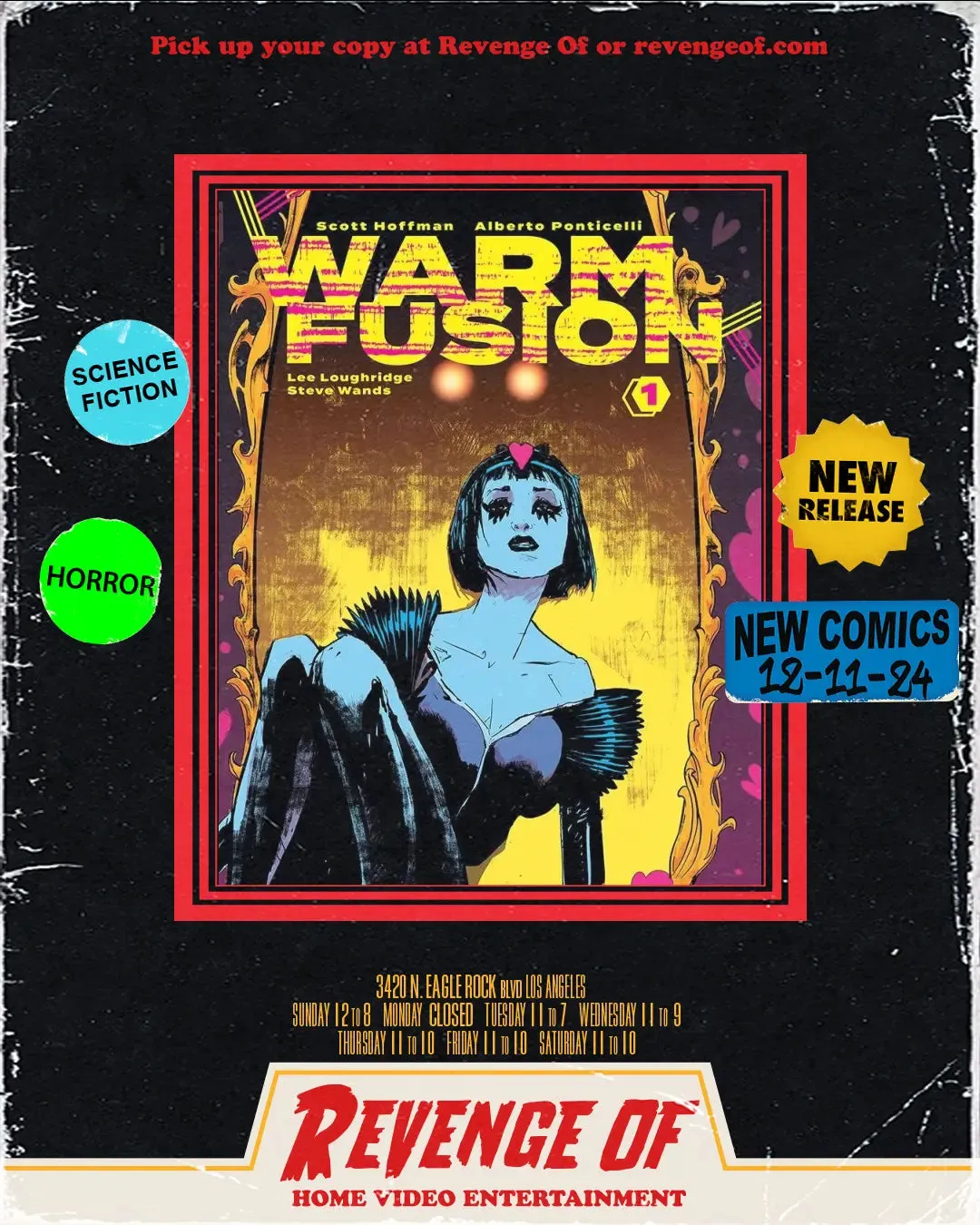 Warm Fusion #1 Cover A Ponticelli & Loughridge (Mature)