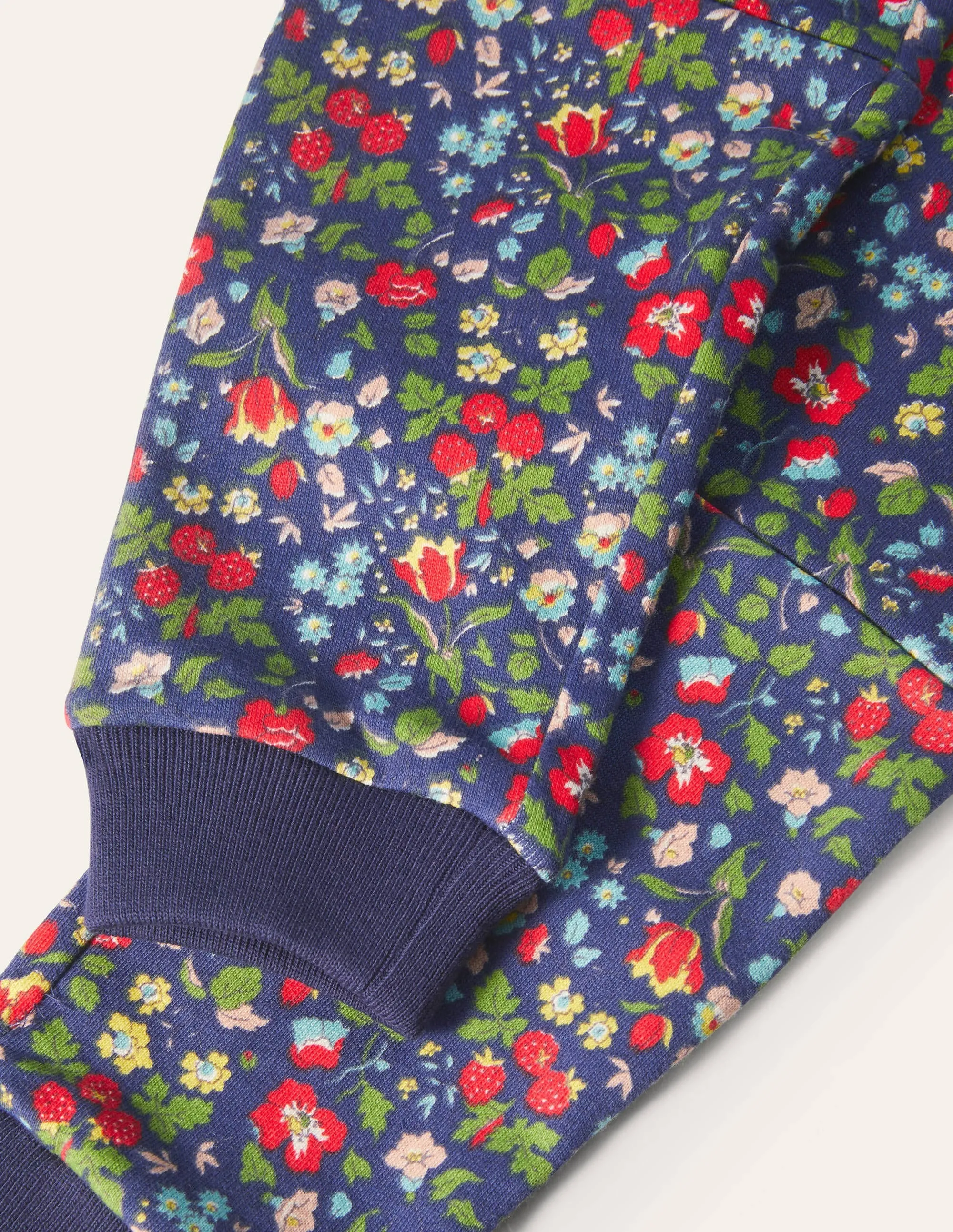 Warrior Knee Sweatpants-Starboard Autumn Berry Floral