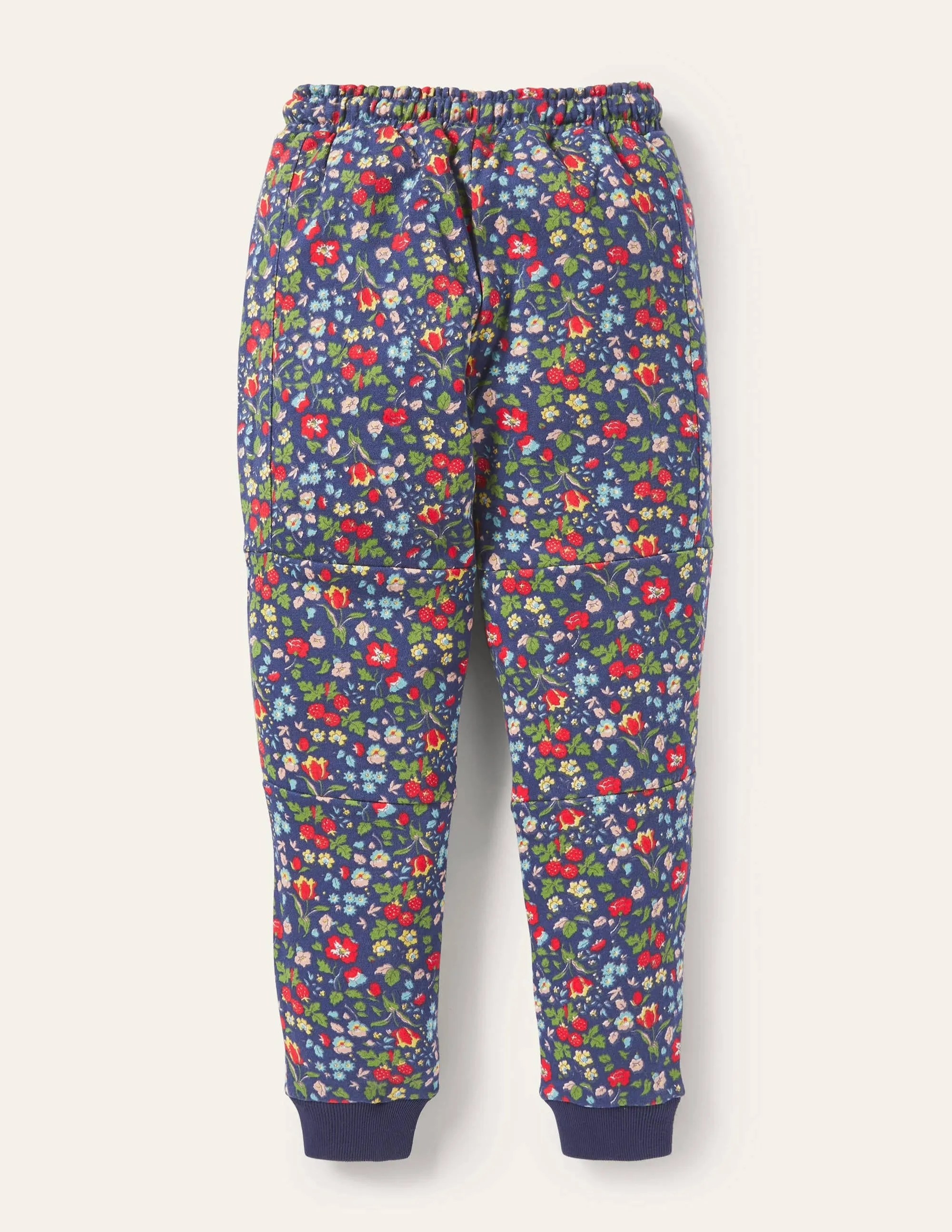 Warrior Knee Sweatpants-Starboard Autumn Berry Floral