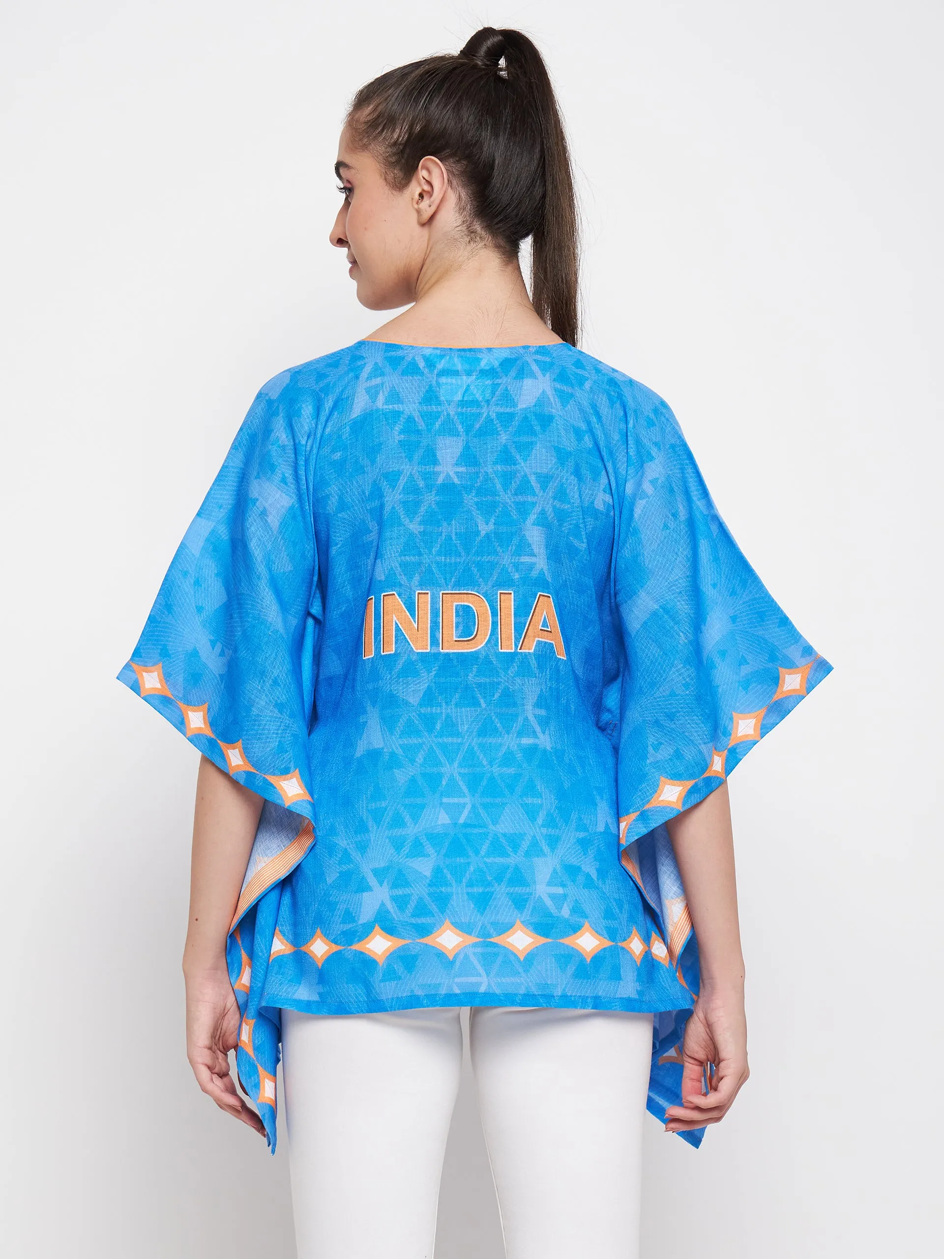 World Cup Cricket - India Wags and Fans Kaftan Top