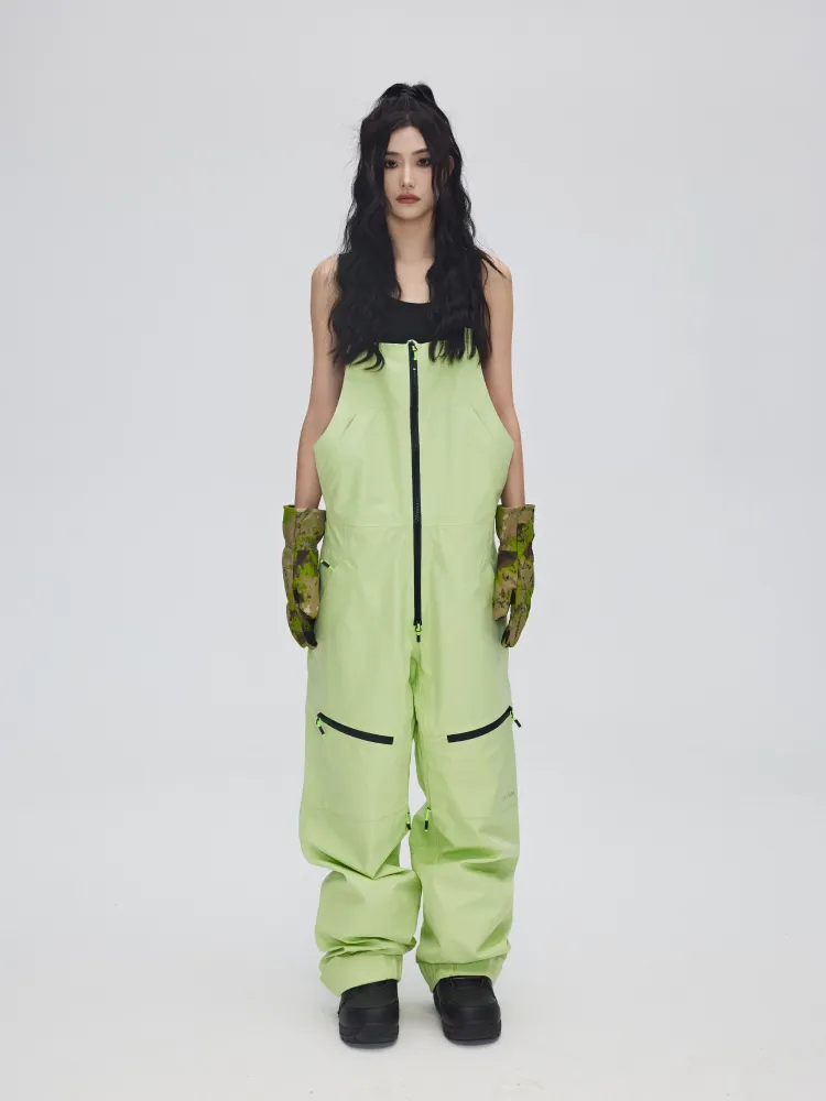 Yetisnow Apple Green Bib Pants - Men's