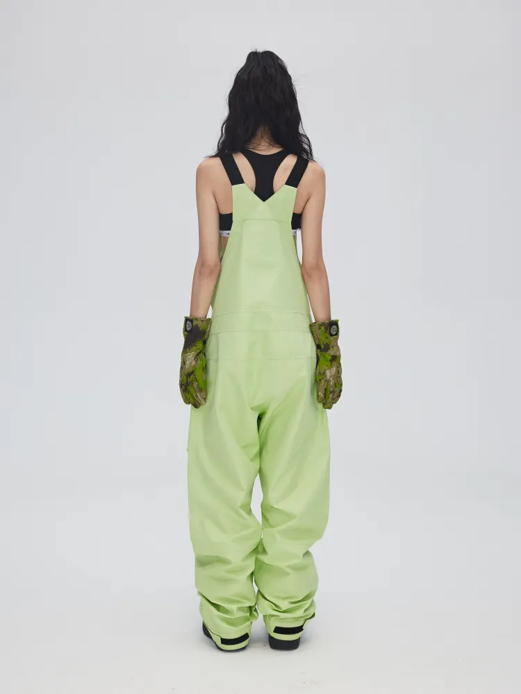Yetisnow Apple Green Bib Pants - Men's