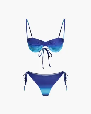 Zonara – Vibrant gradient – Ombre bikini set